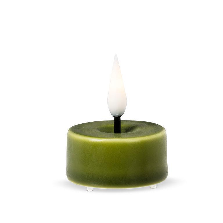 Green LED Tealight