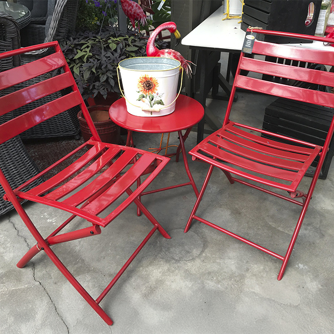 Aluminum Bistro set 3 piece
