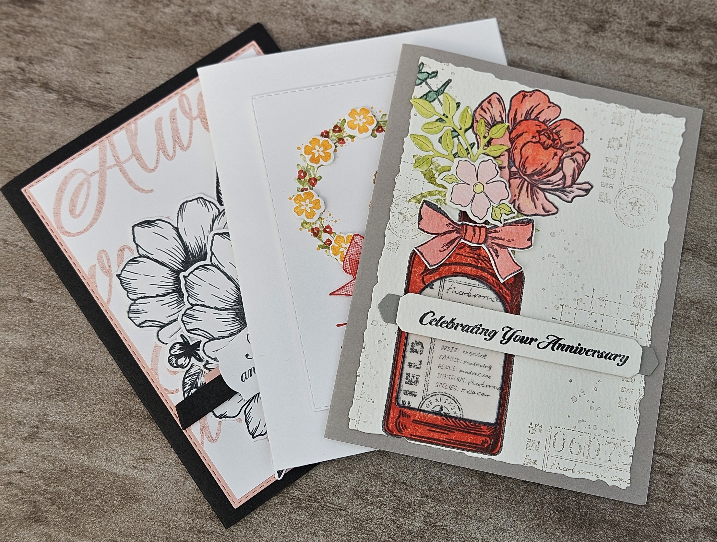 Handmade Anniversary Cards<br/> Let us choose the perfect card for your special occasion.