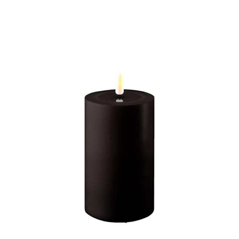 Black Real Flame Outdoor LED Candle.<br/> View Product to see price per size.