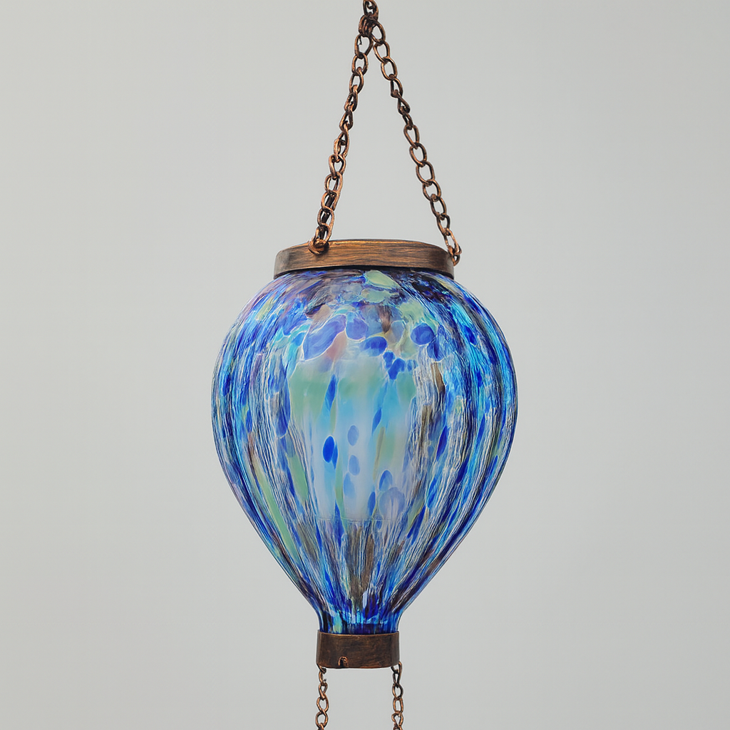 Flame Style Hot Air Balloon Blue <br/> #203627