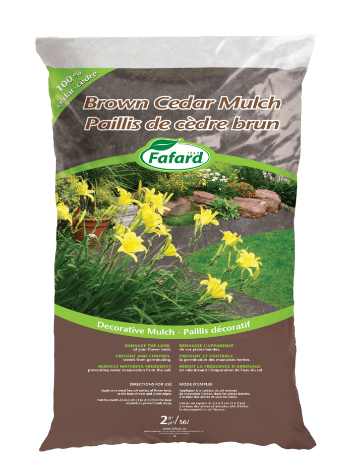 Brown Cedar Mulch
