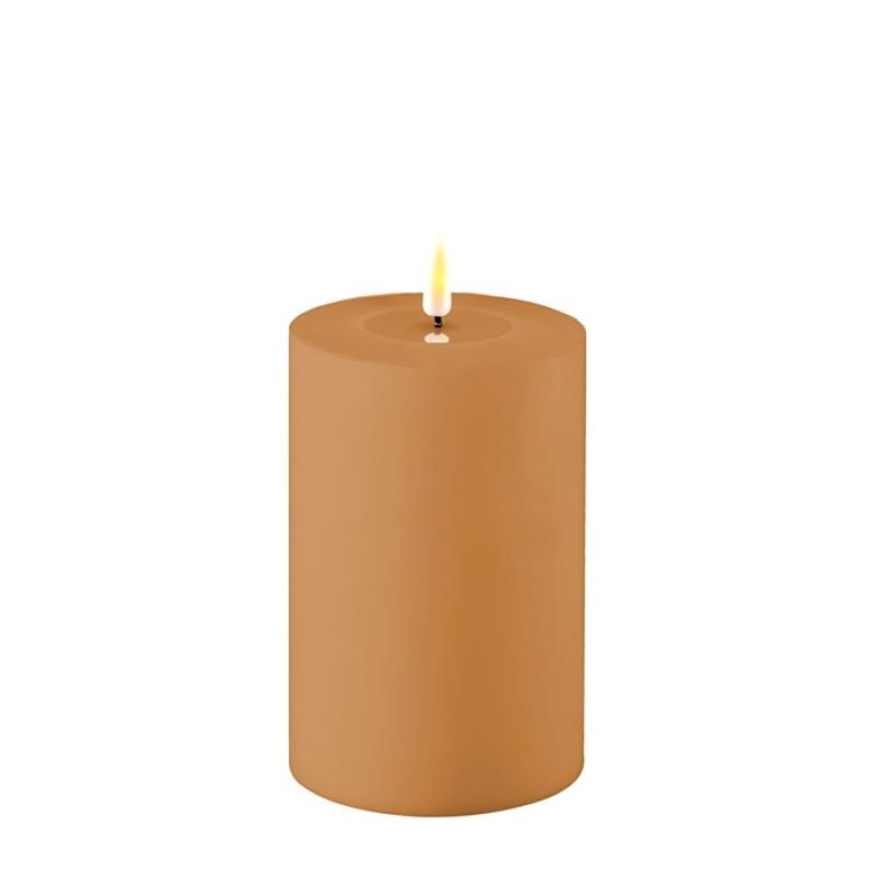 Caramel Real Flame Outdoor LED Candle.<br/> View Product to see price per size.
