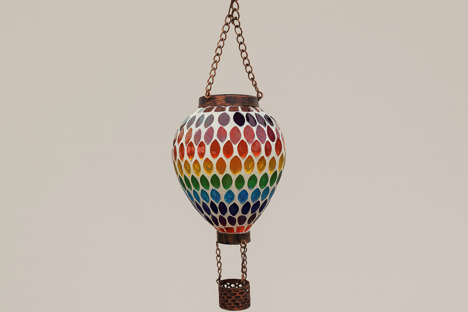 Flame Style Hot Air Balloon Rainbow <br/> #203627
