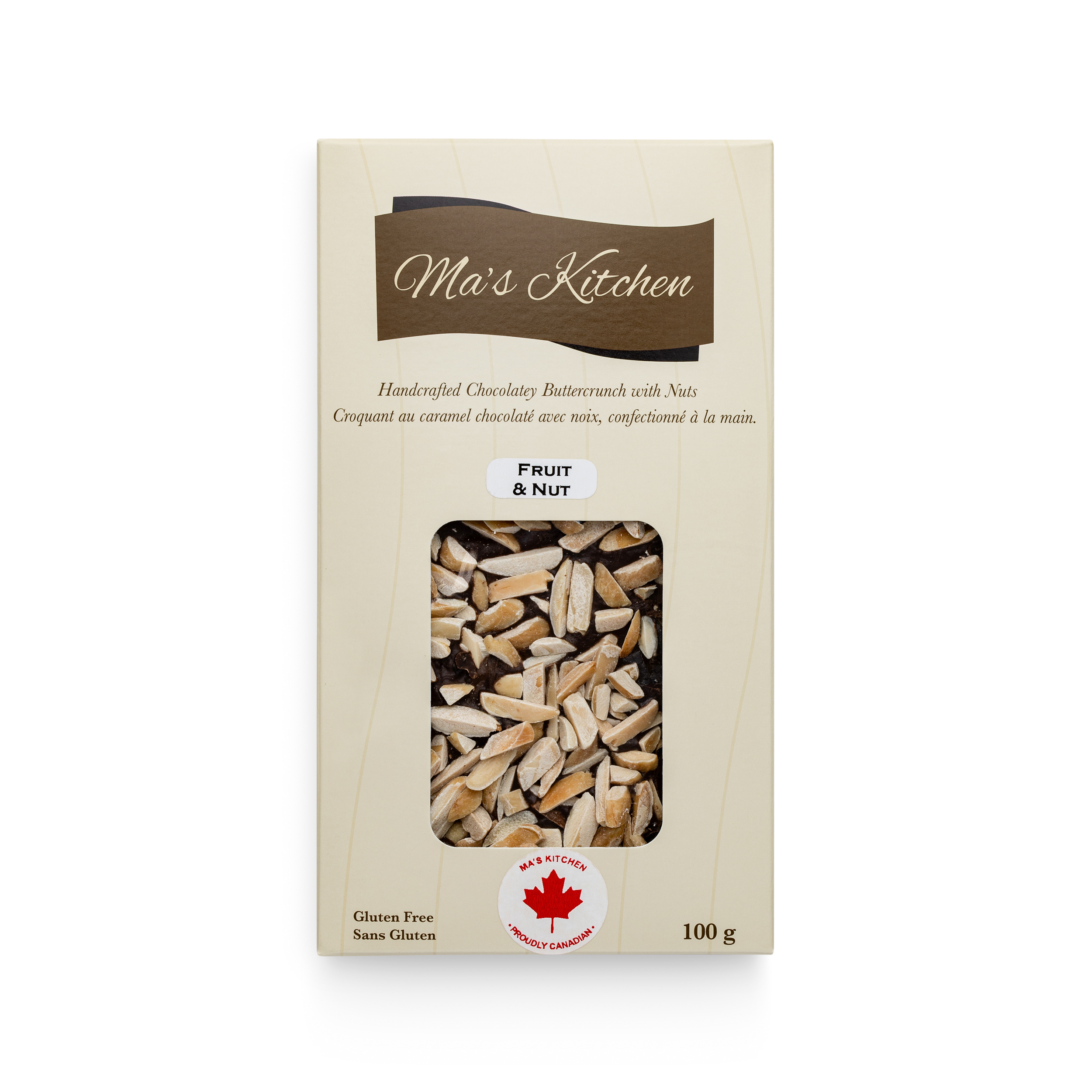 Dark Chocolate Buttercrunch<br/>Fruit and Nut