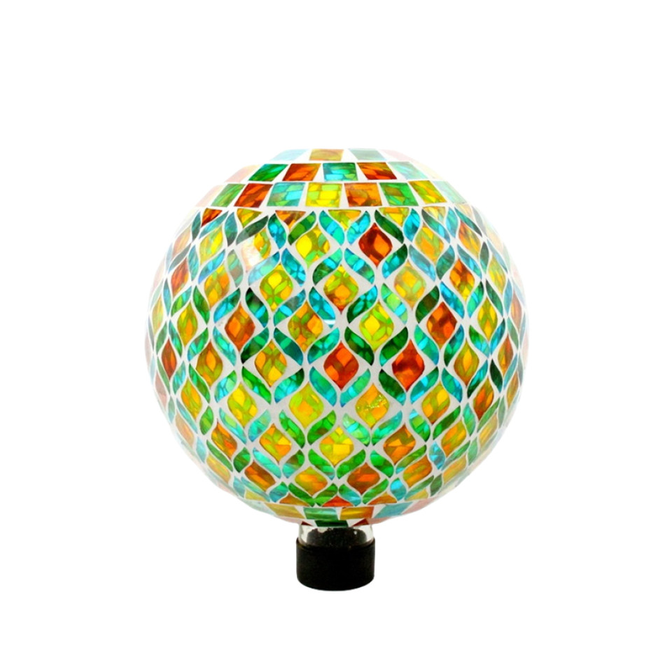 Solar Mosaic Gazing Ball Multi <br/>#203632
