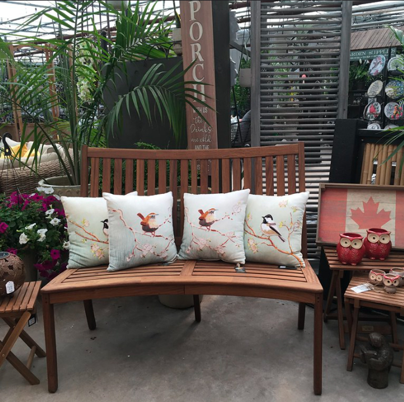 Jensen IPE wooden Curved Bench