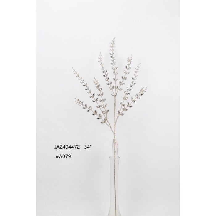 33'' Jeweled Smilax Leaf Spray