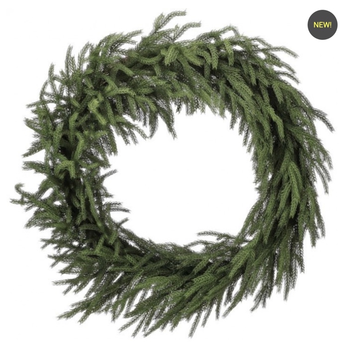 48'' Real Touch Norfolk Pine Wreath
