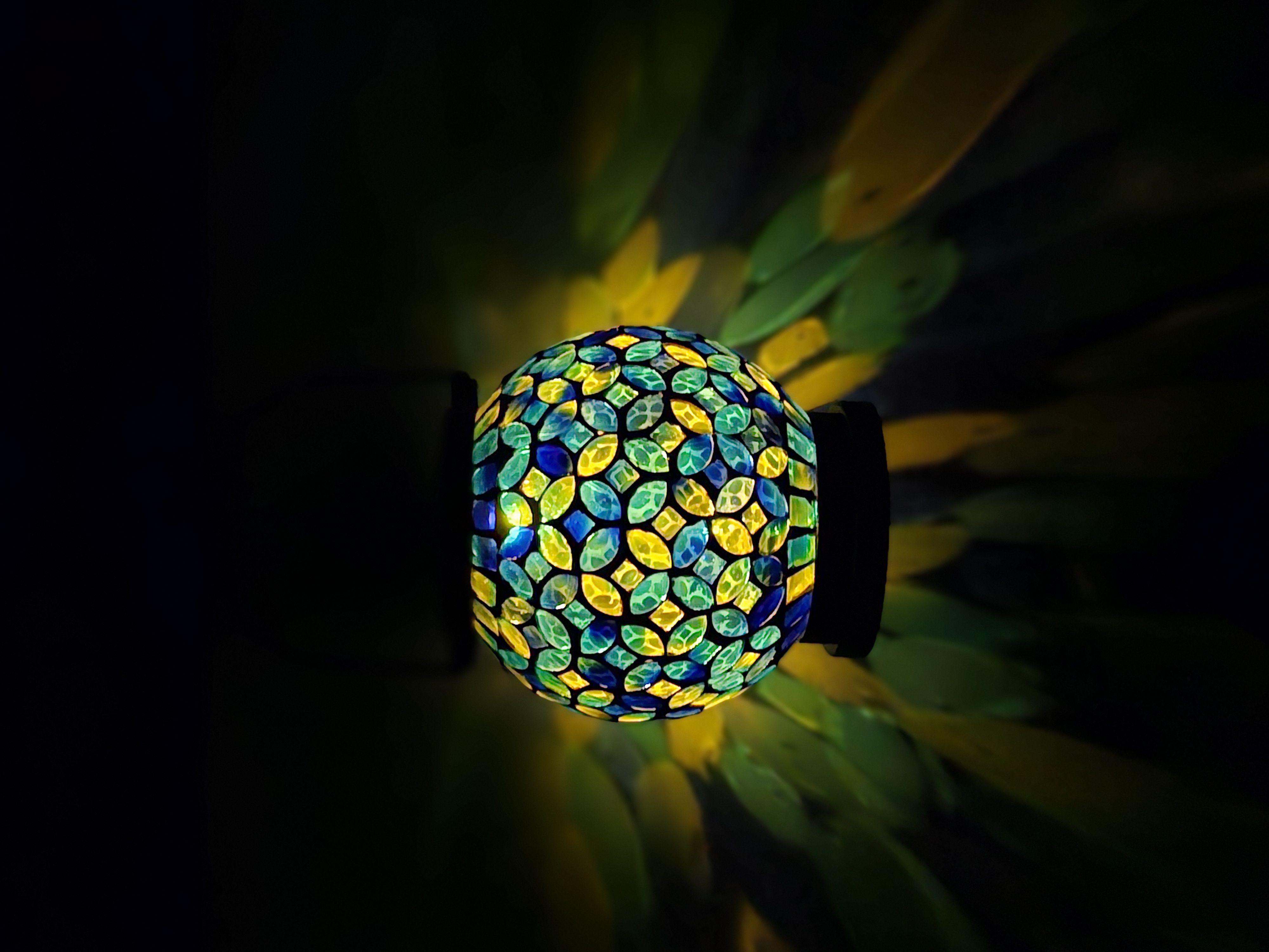 Mosaic Glass Lantern Blue.jpg