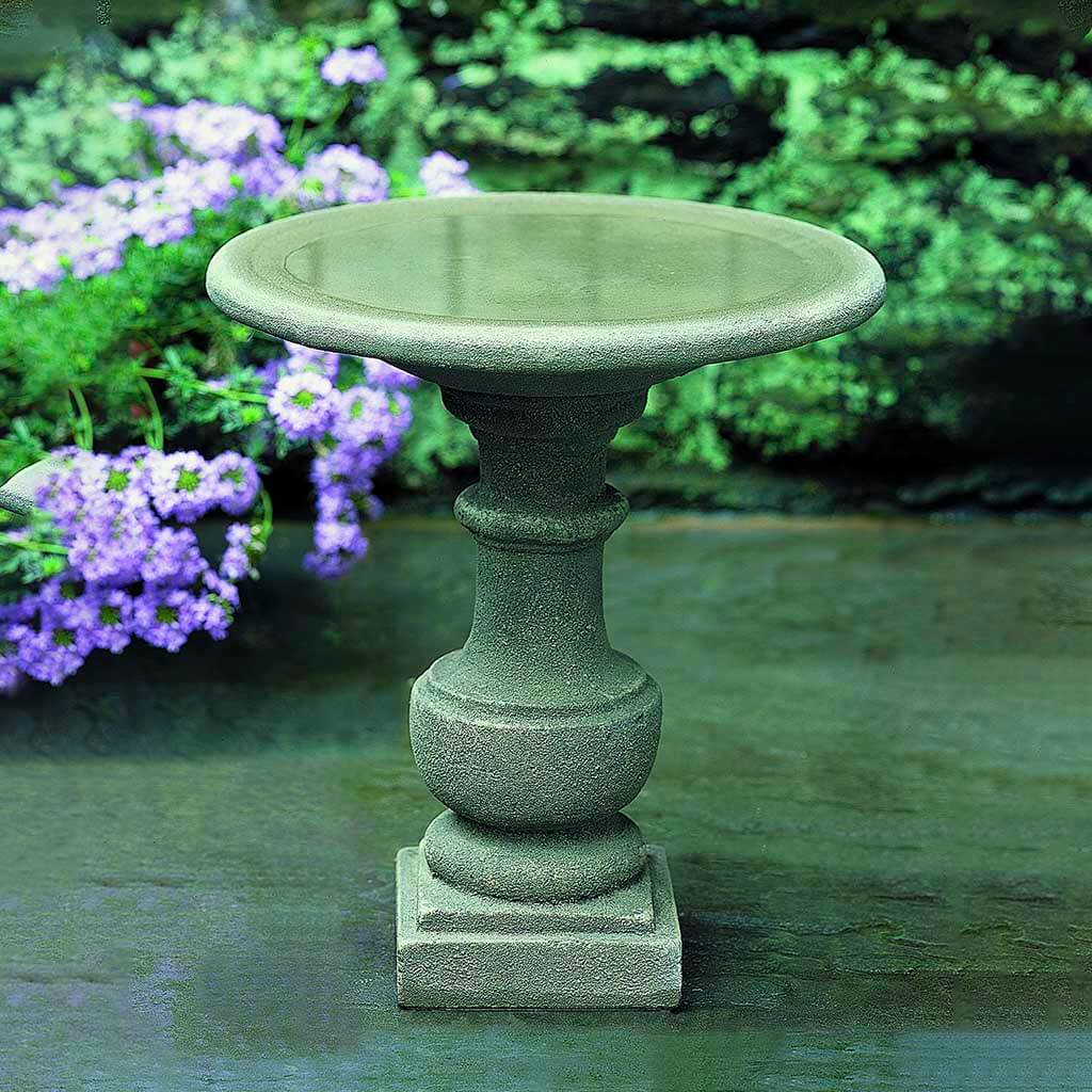 Sienna Birdbath