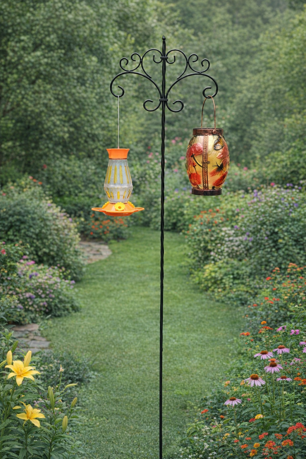 Stake for hanging with items in garden.jpg.png